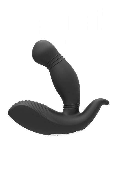 Черный вибромассажер простаты PROSTATE HERO - Dream Toys - в Тамбове купить с доставкой