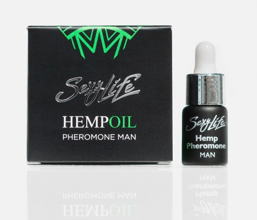 Мужские духи с феромонами Sexy Life HEMPOIL man - 5 мл. -  - Магазин феромонов в Тамбове
