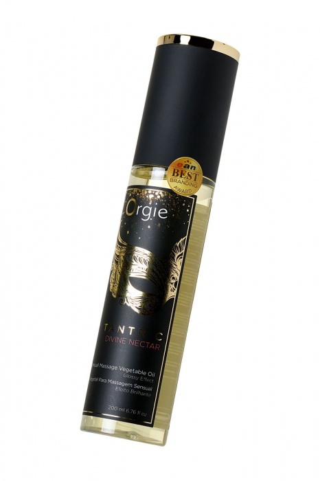 Растительное массажное масло Orgie Tantric Divine Nectar - 200 мл. - ORGIE - купить с доставкой в Тамбове