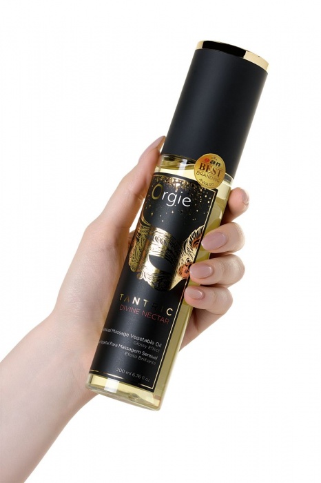 Растительное массажное масло Orgie Tantric Divine Nectar - 200 мл. - ORGIE - купить с доставкой в Тамбове