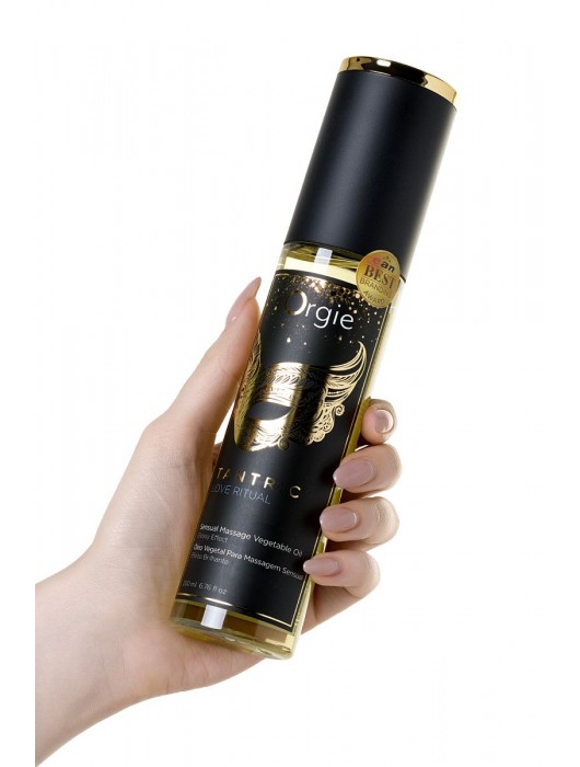 Растительное массажное масло Orgie Tantric Love Ritual - 200 мл. - ORGIE - купить с доставкой в Тамбове