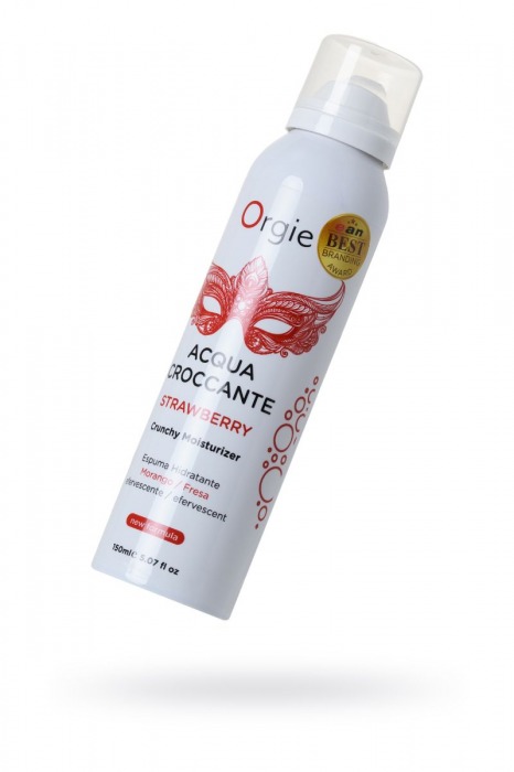Шипучая увлажняющая пена для чувственного массажа Orgie Acqua Croccante - 150 мл. - ORGIE - купить с доставкой в Тамбове