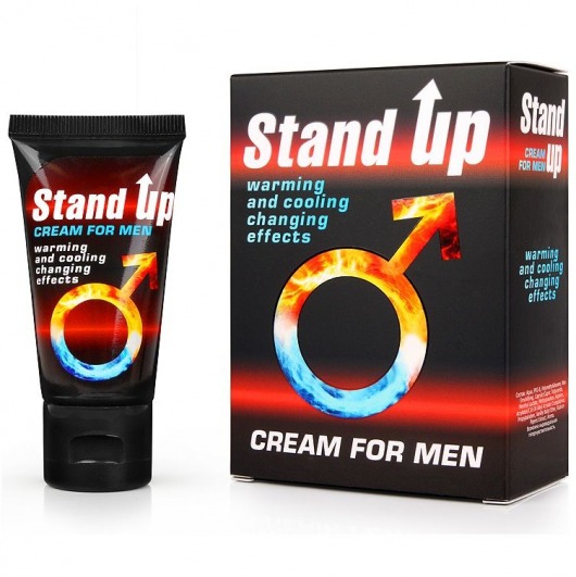 Возбуждающий крем для мужчин Stand Up - 25 гр. - Биоритм - купить с доставкой в Тамбове