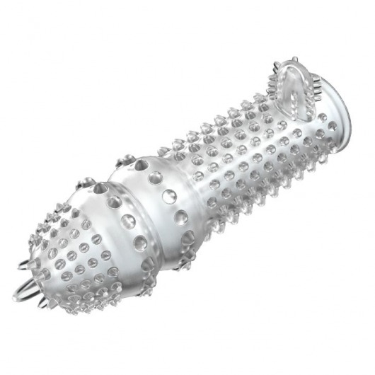 Закрытая прозрачная насадка Crystal sleeve - 14,2 см. - Erowoman-Eroman - в Тамбове купить с доставкой