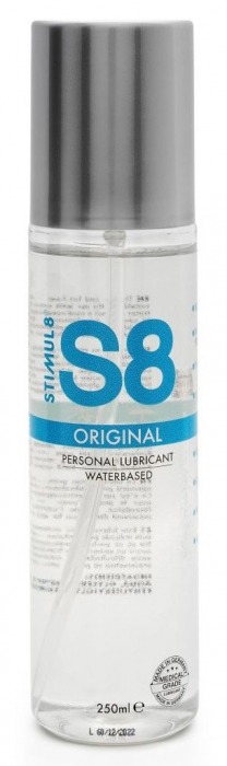 Универсальный лубрикант на водной основе S8 Original Lubricant - 250 мл. - Stimul8 - купить с доставкой в Тамбове
