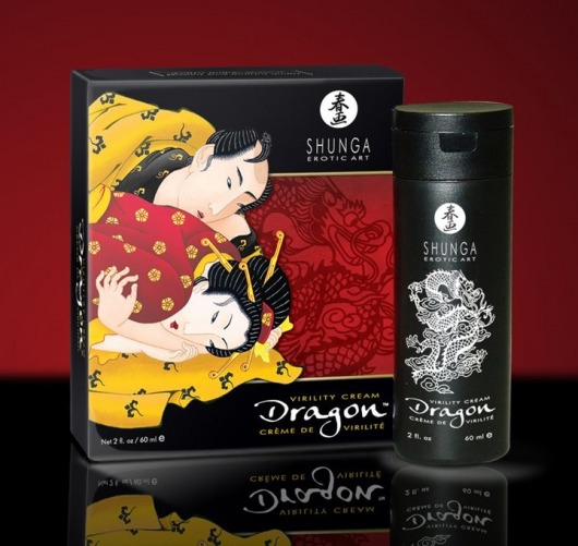 Интимный мужской крем  Дракон - Shunga - купить с доставкой в Тамбове