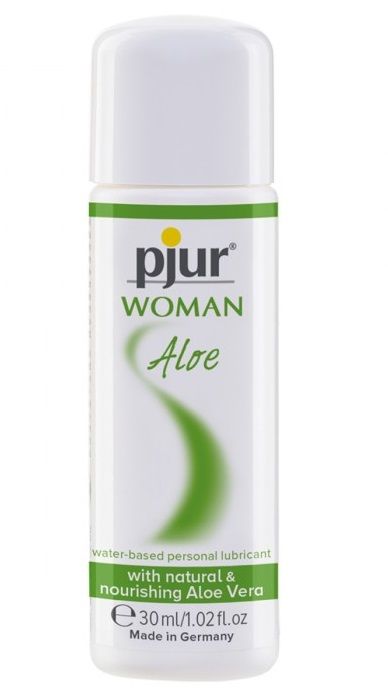 Лубрикант на водной основе pjur WOMAN Aloe - 30 мл. - Pjur - купить с доставкой в Тамбове