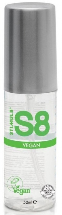 Веганский лубрикант на водной основе S8 Vegan Lube - 50 мл. - Stimul8 - купить с доставкой в Тамбове
