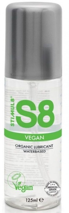 Веганский лубрикант на водной основе S8 Vegan Lube - 125 мл. - Stimul8 - купить с доставкой в Тамбове