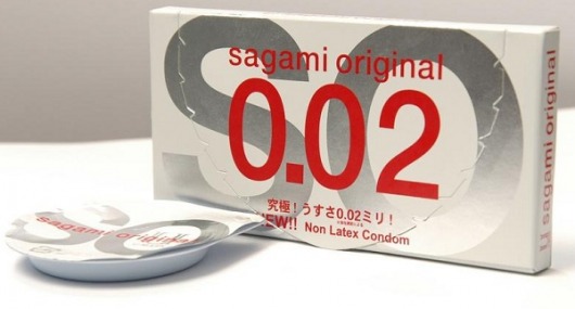 Ультратонкие презервативы Sagami Original - 2 шт. - Sagami - купить с доставкой в Тамбове