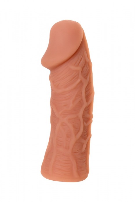 Телесная реалистичная насадка KOKOS Extreme Sleeve 05 с дополнительной стимуляцией - 12,7 см. - KOKOS - в Тамбове купить с доставкой Телесная реалистичная насадка KOKOS Extreme Sleeve 05 с дополнительной стимуляцией - 12,7 см. - KOKOS - в Тамбове купить с доставкой