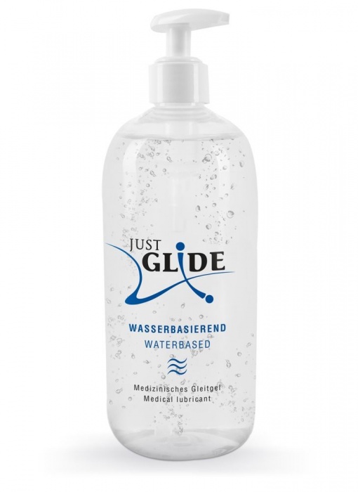Гель-смазка на водной основе Just Glide с дозатором - 500 мл. - Orion - купить с доставкой в Тамбове