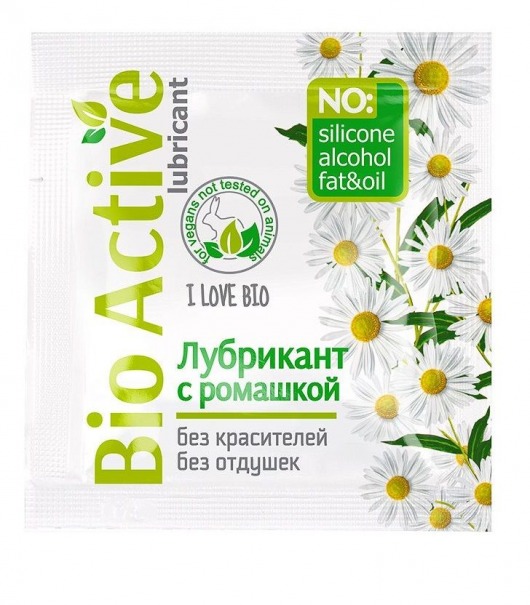 Пробник лубриканта на водной основе Bio Active - 3 гр. - Биоритм - купить с доставкой в Тамбове