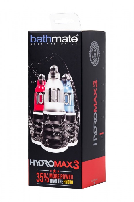 Прозрачная гидропомпа HydroMAX3 - Bathmate - в Тамбове купить с доставкой