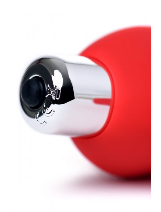 Красный силиконовый вибростимулятор простаты Proman - 12,5 см. - ToyFa - в Тамбове купить с доставкой