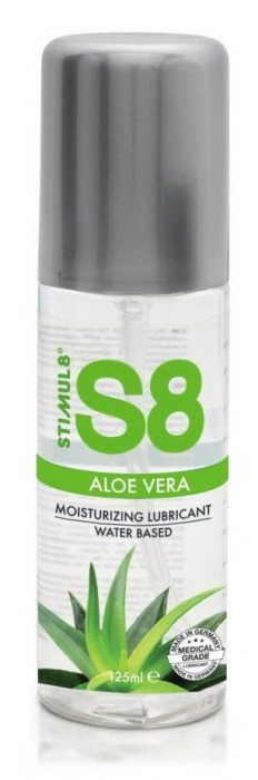 Лубрикант на водной основе S8 Aloe Vera Lube - 125 мл. - Stimul8 - купить с доставкой в Тамбове