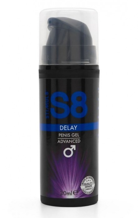 Пролонгирующий гель для мужчин S8 Delay Gel - 30 мл. - Stimul8 - купить с доставкой в Тамбове