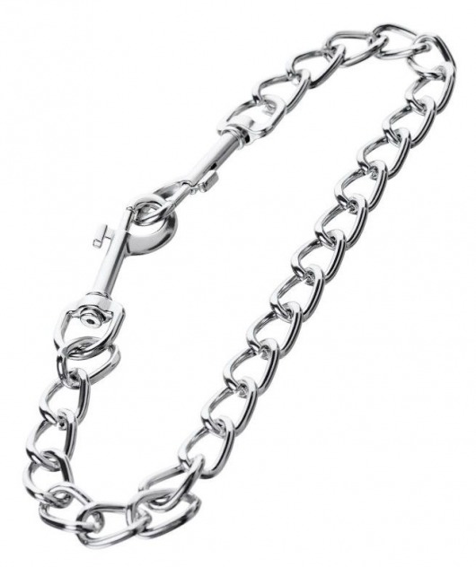 Серебристая соединительная цепочка с двумя карабинами - ToyFa - купить с доставкой в Тамбове