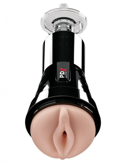 Телесный вибромастурбатор-вагина Cock Compressor Vibrating Stroker - Pipedream - в Тамбове купить с доставкой