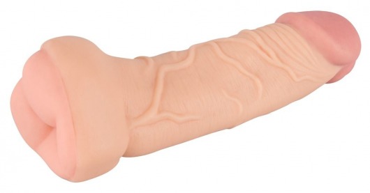 Телесная насадка-мастурбатор 2-in-1 Extension Masturbator - 21 см. - Orion - в Тамбове купить с доставкой