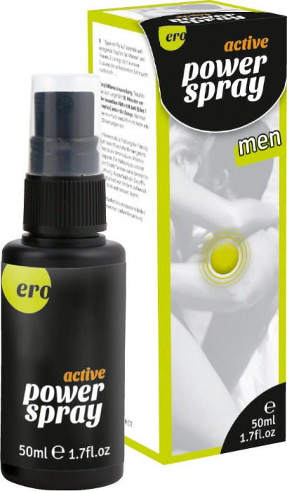 Стимулирующий спрей для мужчин Active Power Spray - 50 мл. - Ero - купить с доставкой в Тамбове