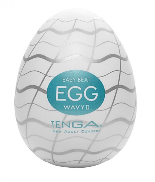 Мастурбатор-яйцо EGG Wavy II - Tenga - в Тамбове купить с доставкой