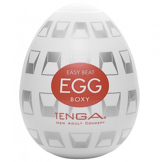Мастурбатор-яйцо EGG Boxy - Tenga - в Тамбове купить с доставкой