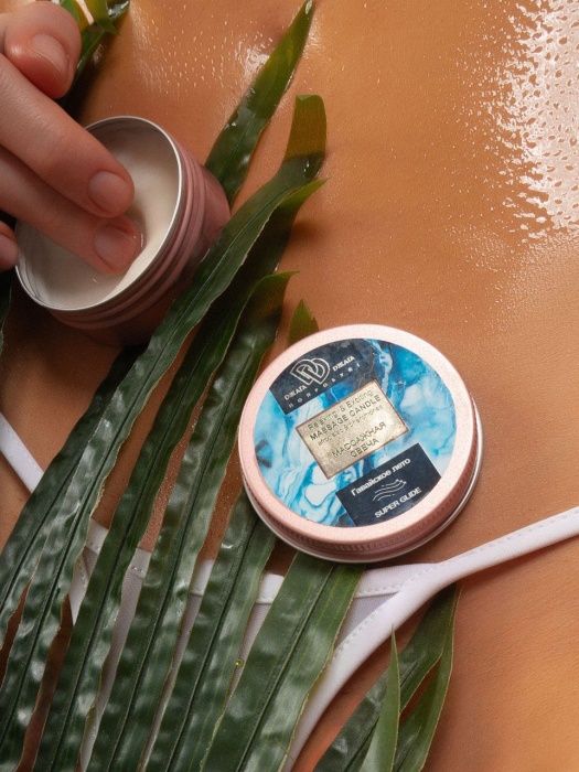 Массажная свеча  Гавайское лето - БиоМед - купить с доставкой в Тамбове