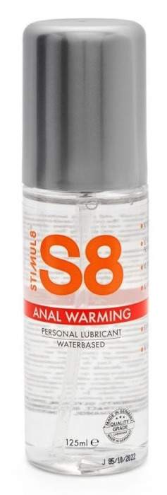 Согревающий анальный лубрикант Stimul8 Warming Anal Lube - 125 мл. - Stimul8 - купить с доставкой в Тамбове