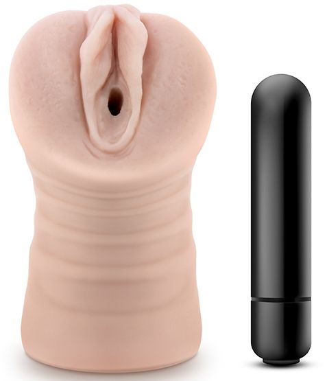Телесный мастурбатор-вагина Rain - Blush Novelties - в Тамбове купить с доставкой