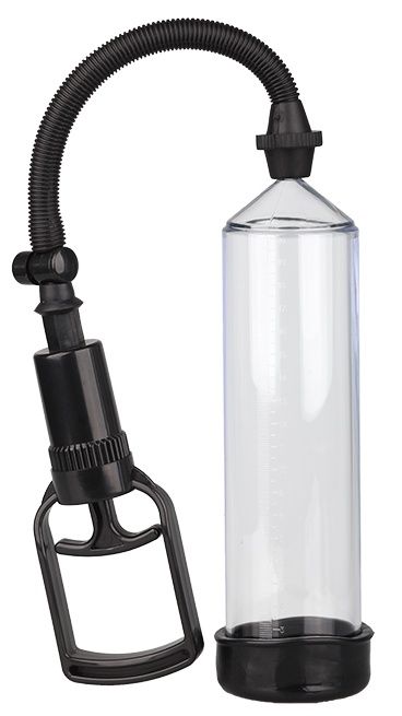 Прозрачная вакуумная помпа TRIGGER HANDLE PENIS PUMP - Dream Toys - в Тамбове купить с доставкой