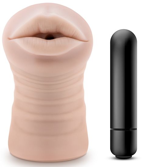 Телесный мастурбатор-ротик Skye - Blush Novelties - в Тамбове купить с доставкой