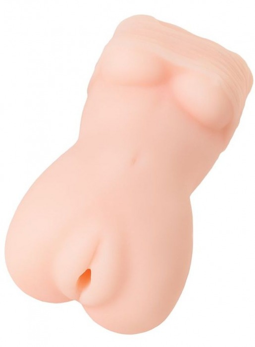 Телесный мастурбатор в виде женской фигурки - Toyfa Basic - в Тамбове купить с доставкой Телесный мастурбатор в виде женской фигурки - Toyfa Basic - в Тамбове купить с доставкой