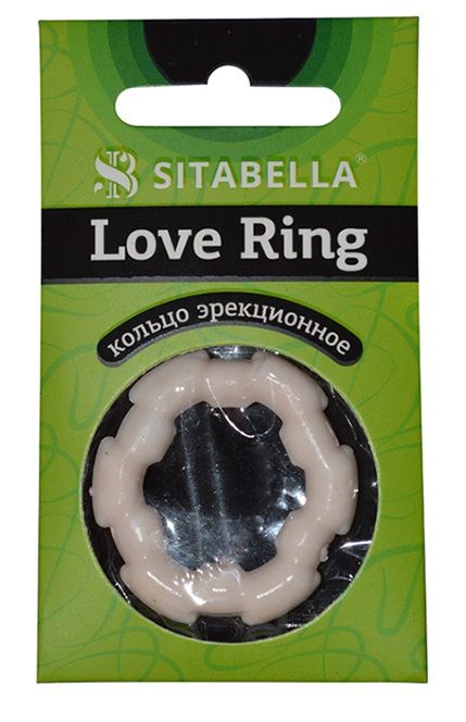 Фигурное эрекционное кольцо из киберкожи - Sitabella - в Тамбове купить с доставкой
