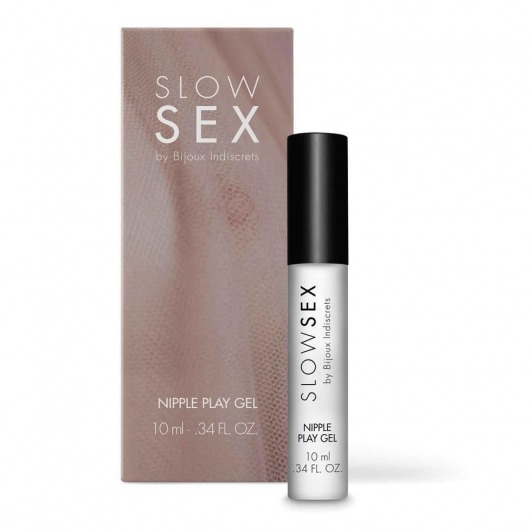 Возбуждающий гель для сосков Slow Sex Nipple Play Gel - 10 мл. - Bijoux Indiscrets - купить с доставкой в Тамбове