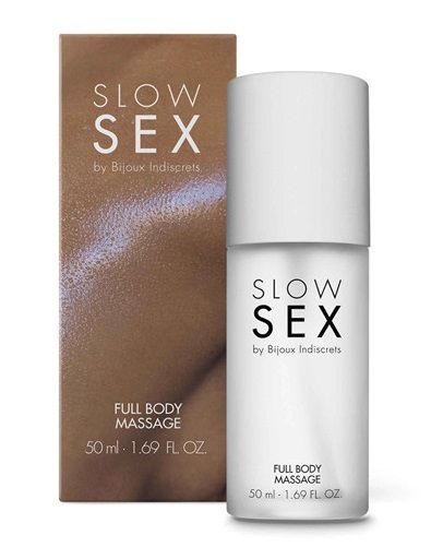 Массажный гель Slow Sex Full Body Massage - 50 мл. - Bijoux Indiscrets - купить с доставкой в Тамбове