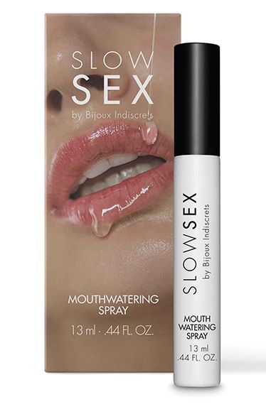 Спрей для усиления слюноотделения Slow Sex Mouthwatering Spray - 13 мл. - Bijoux Indiscrets - купить с доставкой в Тамбове