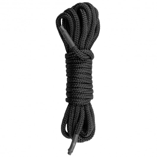 Черная веревка для бондажа Easytoys Bondage Rope - 5 м. - Easy toys - купить с доставкой в Тамбове