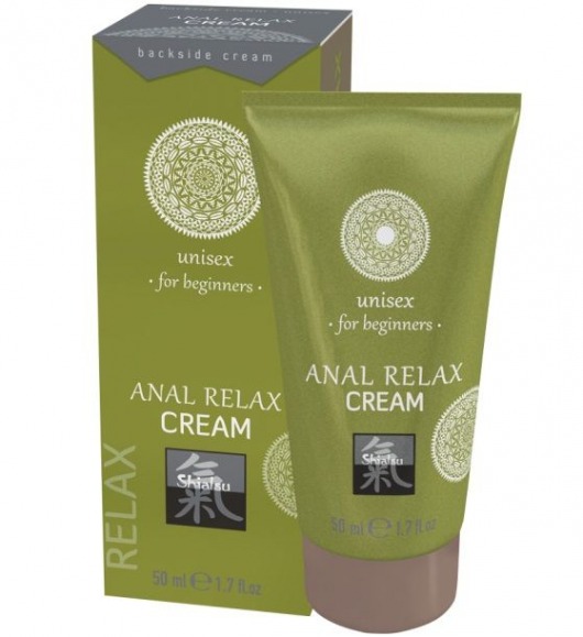 Анальный крем Anal Relax Cream - 50 мл. - Shiatsu - купить с доставкой в Тамбове
