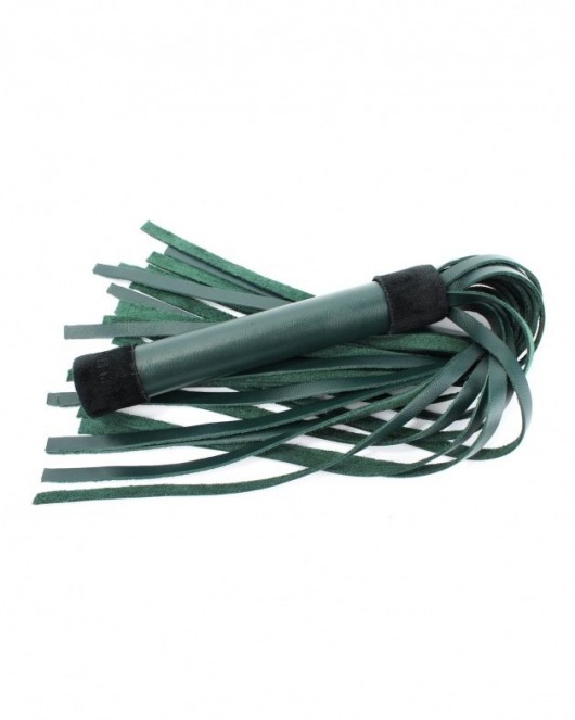 Плеть изумрудного цвета Ladys Arsenal с гладкой ручкой - 45 см. - БДСМ Арсенал - купить с доставкой в Тамбове