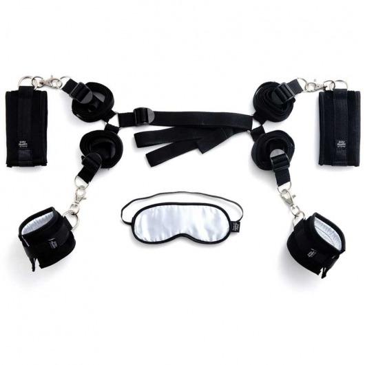Комплект бондажа Under The Bed Restraints Kit - Fifty Shades of Grey - купить с доставкой в Тамбове
