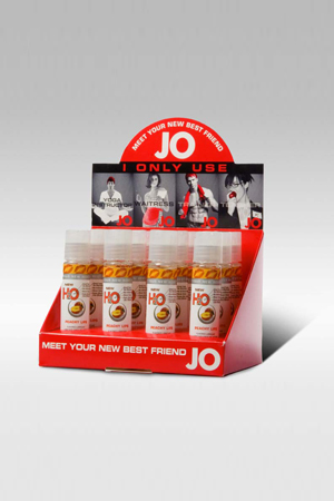 Лубрикант с ароматом персика JO Flavored Peachy Lips - 30 мл. - System JO - купить с доставкой в Тамбове