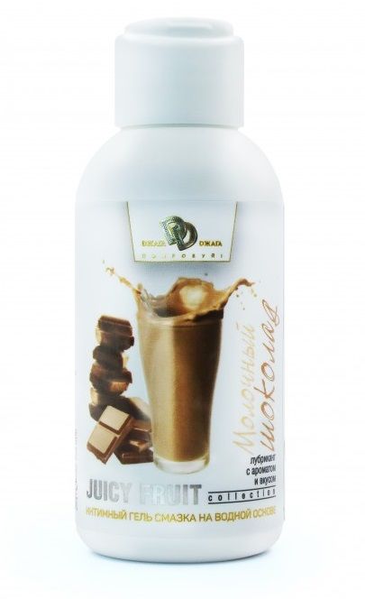 Интимный гель-смазка JUICY FRUIT с ароматом молочного шоколада - 100 мл. - БиоМед - купить с доставкой в Тамбове