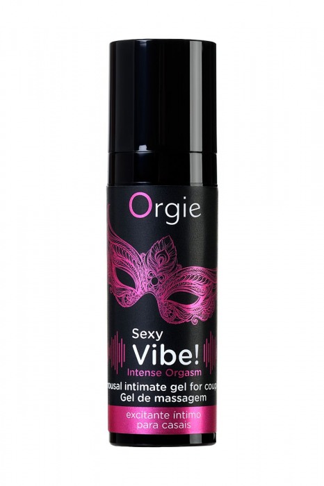 Гель для массажа ORGIE Sexy Vibe Intense Orgasm - 15 мл. - ORGIE - купить с доставкой в Тамбове