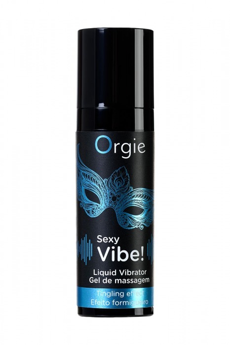 Гель для массажа ORGIE Sexy Vibe Liquid Vibrator с эффектом вибрации - 15 мл. - ORGIE - купить с доставкой в Тамбове