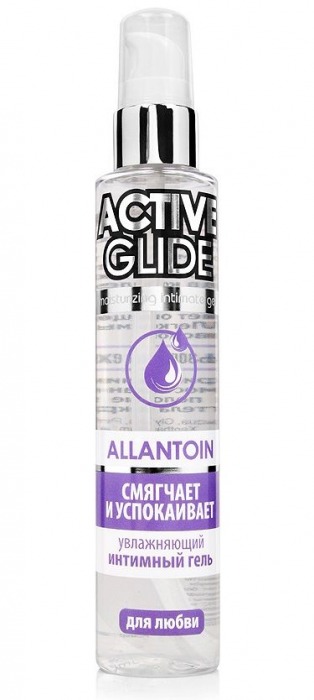 Увлажняющий интимный гель Active Glide Allantoin - 100 гр. - Биоритм - купить с доставкой в Тамбове
