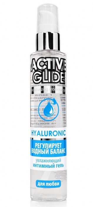 Увлажняющий интимный гель Active Glide Hyaluronic - 100 гр. - Биоритм - купить с доставкой в Тамбове