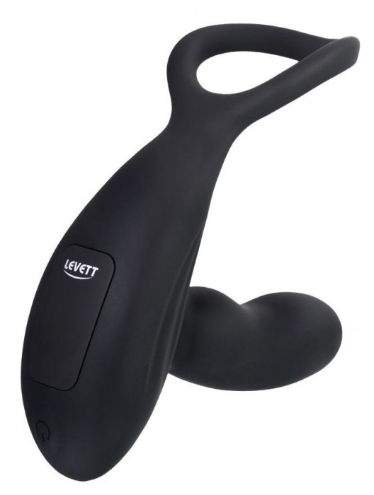 Черный стимулятор простаты Maud с вибрацией - Levett - в Тамбове купить с доставкой