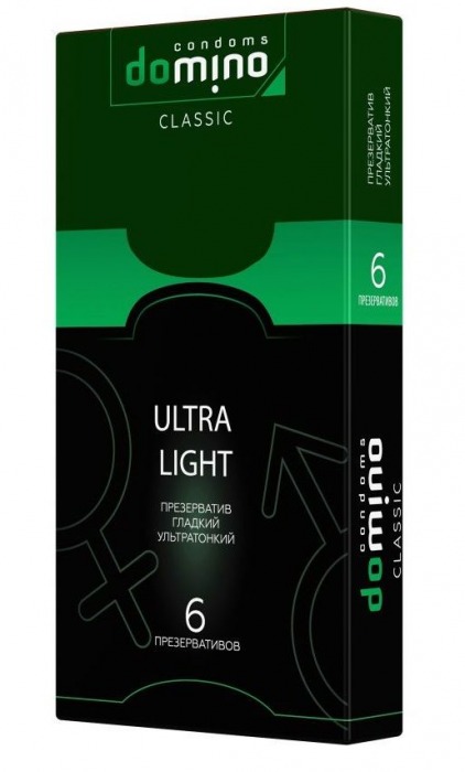 Супертонкие презервативы DOMINO Ultra Light - 6 шт. - Domino - купить с доставкой в Тамбове