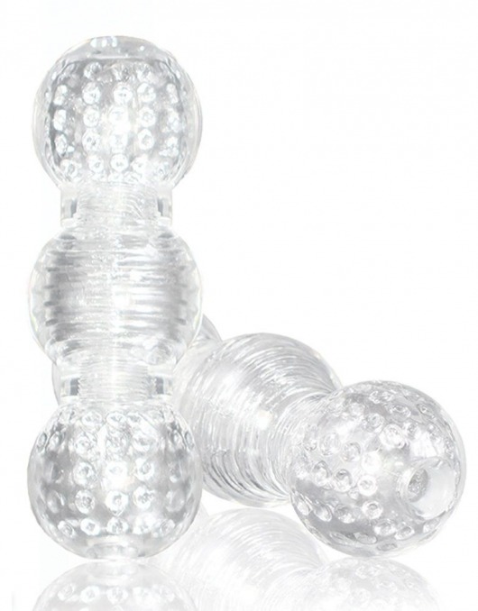Прозрачный фигурный мастурбатор Master Stroker - Blush Novelties - в Тамбове купить с доставкой